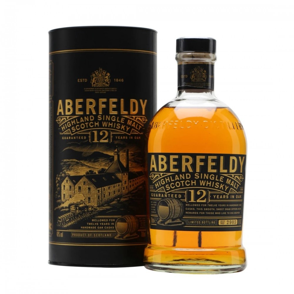Aberfeldy 12 ani Highland Single Malt Scotch Whisky 0.7L Aberfeldy 12 ani Highland Single Malt Scotch Whisky 0.7L