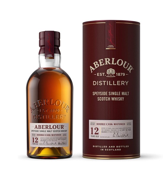 Aberlour Double Cask Matured 12 ani Highland Single Malt Scotch Whisky 0.7L - 1