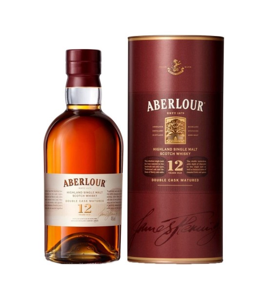 Aberlour 12 ani Highland Single Malt Scotch Whisky 0.7L - 1