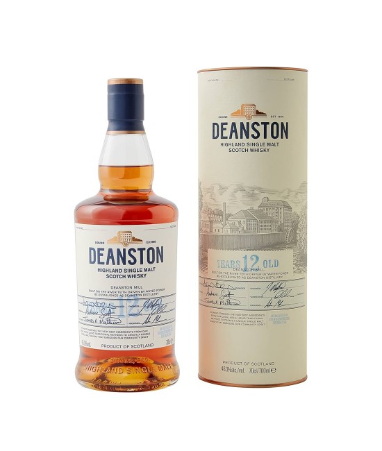 Deanston Highland Single Malt Scotch Whisky 12 ani 0.7L Deanston Highland Single Malt Scotch Whisky 12 ani 0.7L