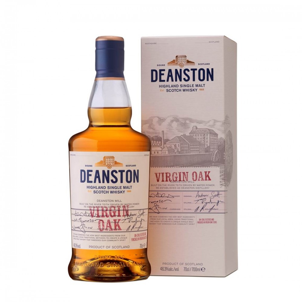 Deanston Highland Single Malt Scotch Whisky Virgin Oak 0.7L Deanston Highland Single Malt Scotch Whisky Virgin Oak 0.7L