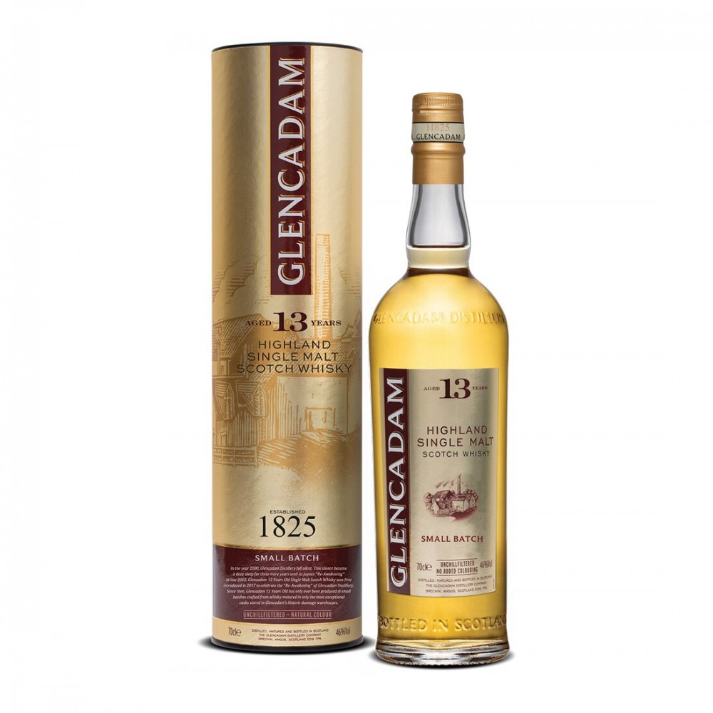 Glencadam 13 ani Highland Single Malt Scotch Whisky Cutie 0.7L Glencadam 13 ani Highland Single Malt Scotch Whisky Cutie 0.7L