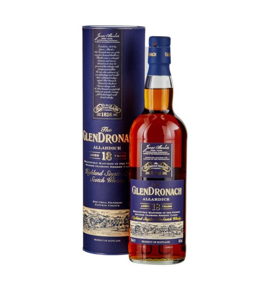 Glendronach Allardice 18 ani Highland Single Malt Scotch Whisky 0.7L - 1