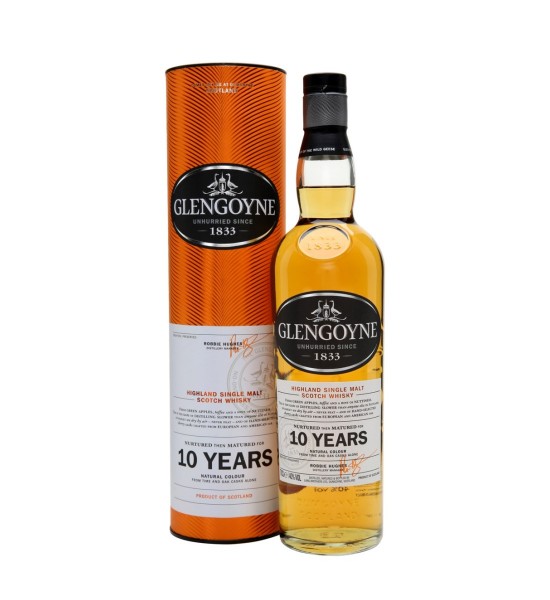Glengoyne 10 ani Highland Single Malt Scotch Whisky 0.7L - 1