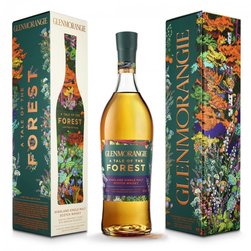 Glenmorangie A Tale Of The Forest Highland Single Malt Scotch Whisky 0.7L Glenmorangie A Tale Of The Forest Highland Single Malt Scotch Whisky 0.7L