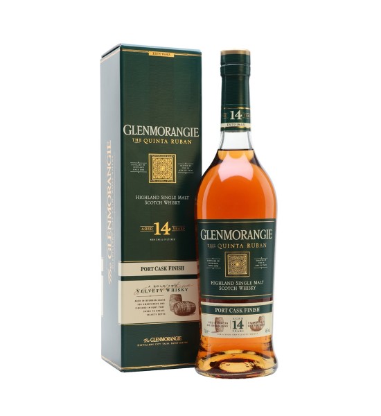 Glenmorangie The Quinta Ruban Whisky 14 ani 0.7L - 1