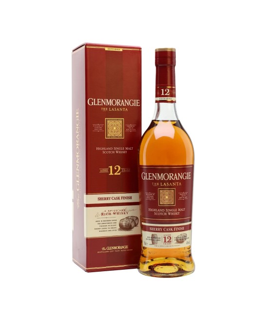 Glenmorangie The Lasanta 12 ani Highland Single Malt Scotch Whisky 0.7L Glenmorangie The Lasanta 12 ani Highland Single Malt Scotch Whisky 0.7L