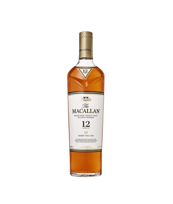 HIGHLAND - The Macallan Sherry Oak 12 ani Highland Single Malt Scotch Whisky 0.7L