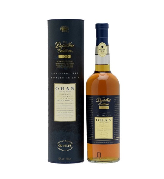 Oban Distillers Edition Montilla Fino Cask Highland Single Malt Scotch Whisky 0.7L - 1