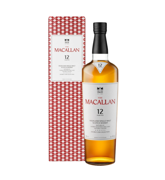The Macallan 12 ani Double Cask Highland Single Malt Scotch Whisky 0.7L The Macallan 12 ani Double Cask Highland Single Malt Scotch Whisky 0.7L - 1
