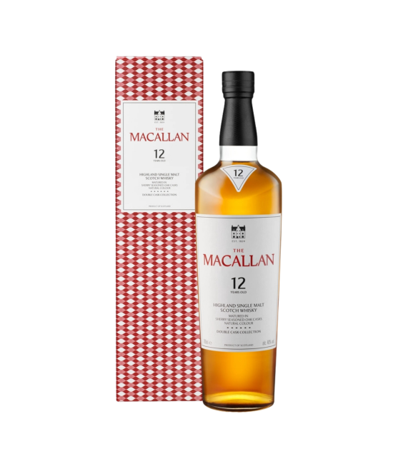 The Macallan 12 ani Double Cask Highland Single Malt Scotch Whisky 0.7L SETURI CADOU - The Macallan 12 ani Double Cask Highland Single Malt Scotch Whisky 0.7L
