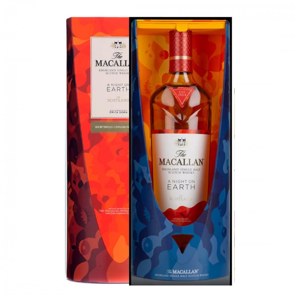 The Macallan A Night on Earth In Scotland Single Malt Scotch Whisky 0.7L The Macallan A Night on Earth In Scotland Single Malt Scotch Whisky 0.7L