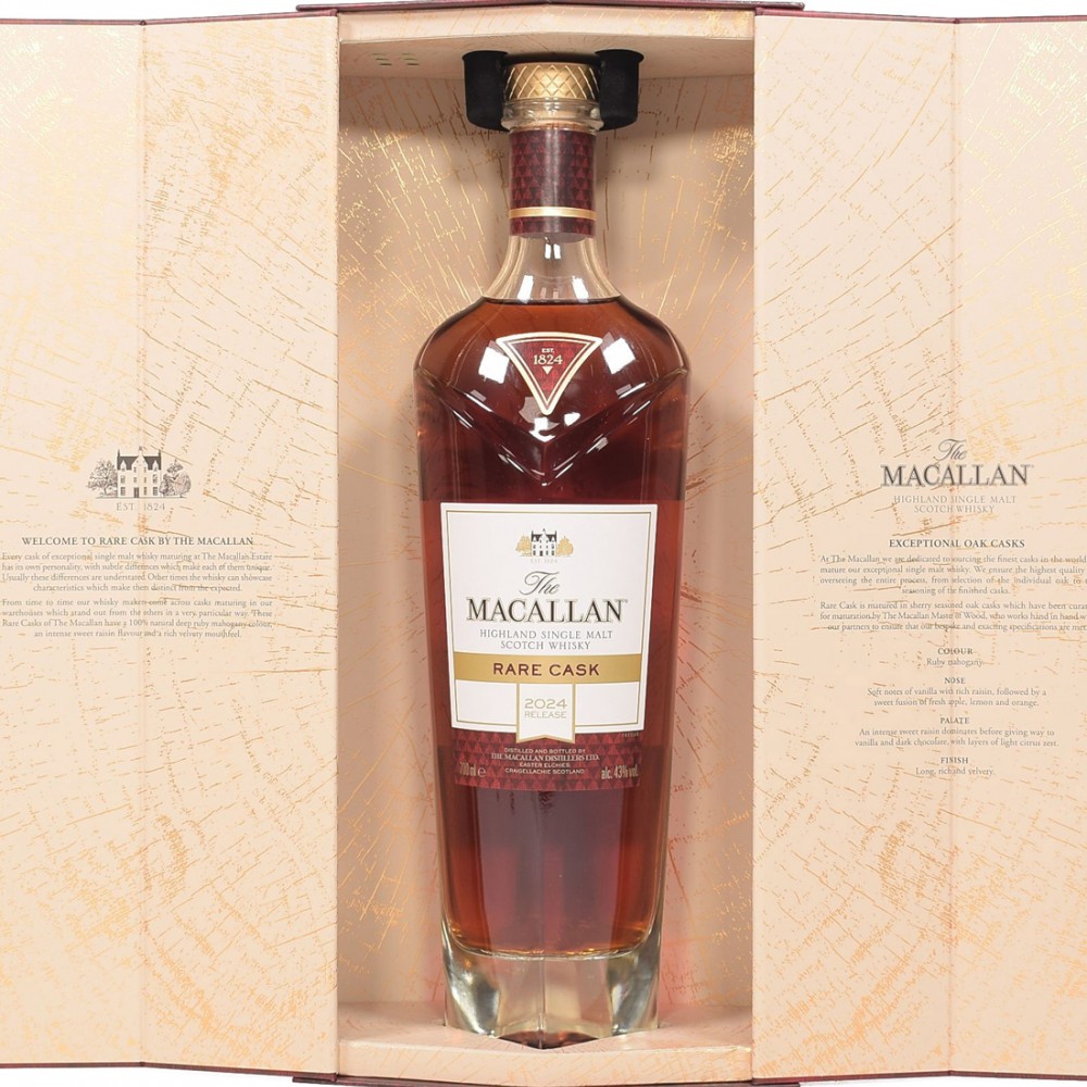 The Macallan Rare Cask 2024 Release Highland Single Malt Scotch Whisky 0.7L