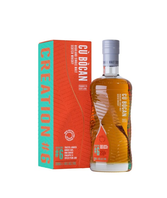 Tomatin Cu Bocan Creation no 6 Highland Single Malt Scotch Whisky Limited Edition 0.7L WHISKY - Tomatin Cu Bocan Creation no 6 Highland Single Malt Scotch Whisky Limited Edition 0.7L