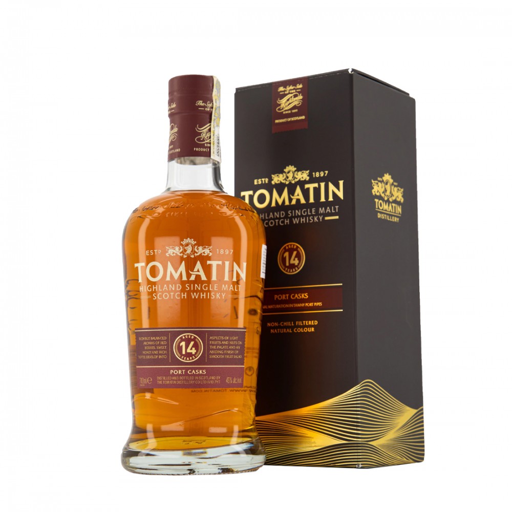 Tomatin 14 ani Highland Single Malt Scotch Whisky 0.7L Tomatin 14 ani Highland Single Malt Scotch Whisky 0.7L