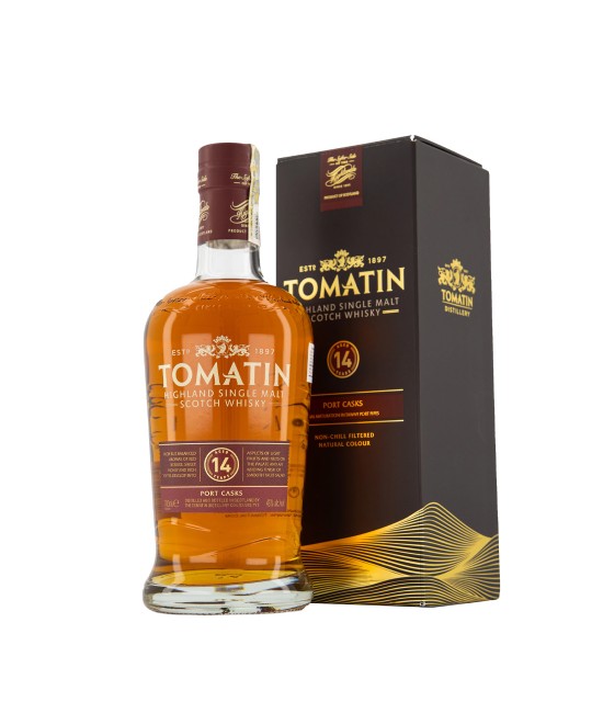 Tomatin 14 ani Highland Single Malt Scotch Whisky 0.7L Tomatin 14 ani Highland Single Malt Scotch Whisky 0.7L