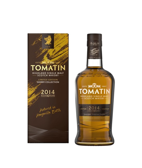 Tomatin Sherry Collection Highland Single Malt Scotch Whisky Manzanilla Special Edition 0.7L WHISKY - Tomatin Sherry Collection Highland Single Malt Scotch Whisky Manzanilla Special Edition 0.7L
