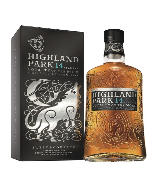 Highland Park Loyalty of The Wolf 14 ani Island Single Malt Scotch Whisky 1L Highland Park Loyalty of The Wolf 14 ani Island Single Malt Scotch Whisky 1L