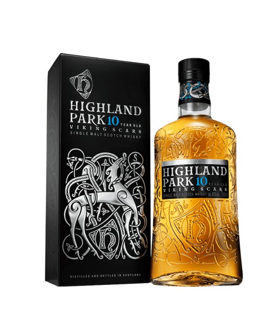 Highland Park Viking Scars 10 ani Island Single Malt Scotch Whisky 0.7L ISLAND - Highland Park Viking Scars 10 ani Island Single Malt Scotch Whisky 0.7L