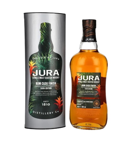 Jura Rum Cask Finish Whisky 0.7L Cutie - 1