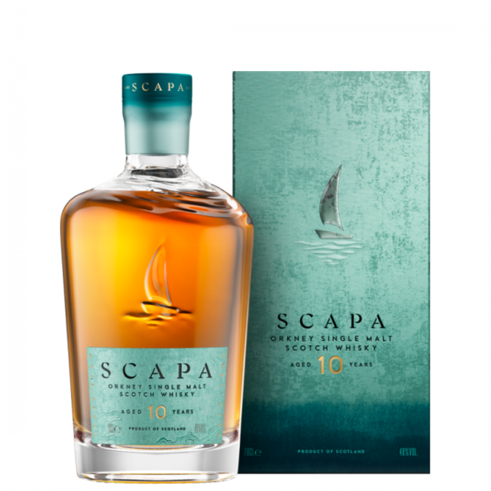 Scapa The Orcadian 10 ani Island Single Malt Scotch Whisky 0.7L