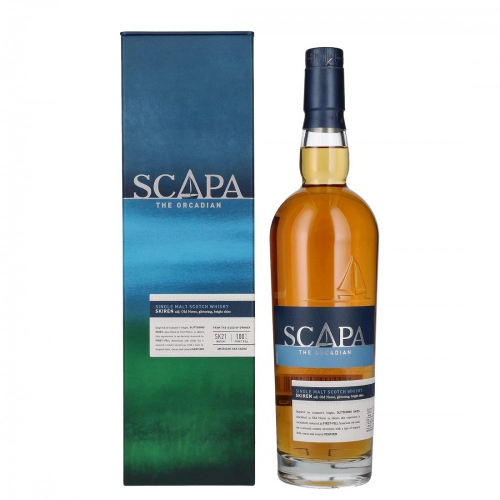 Scapa The Orcadian 10 ani Island Single Malt Scotch Whisky 0.7L