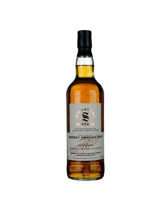 Signatory Vintage 100 Proof Edition Orkney 14 ani Island Single Malt Scotch Whisky 0.7L 