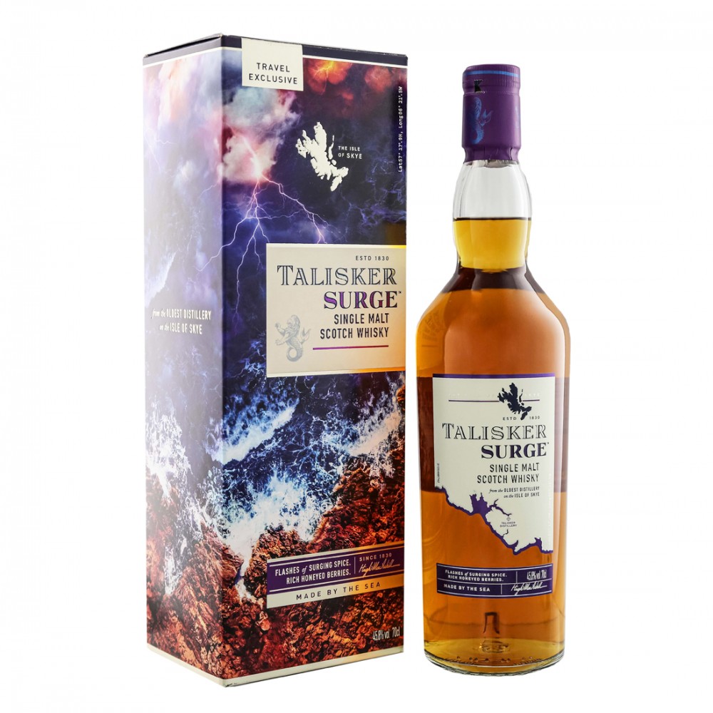 Talisker Surge Island Single Malt Scotch Whisky 0.7L
