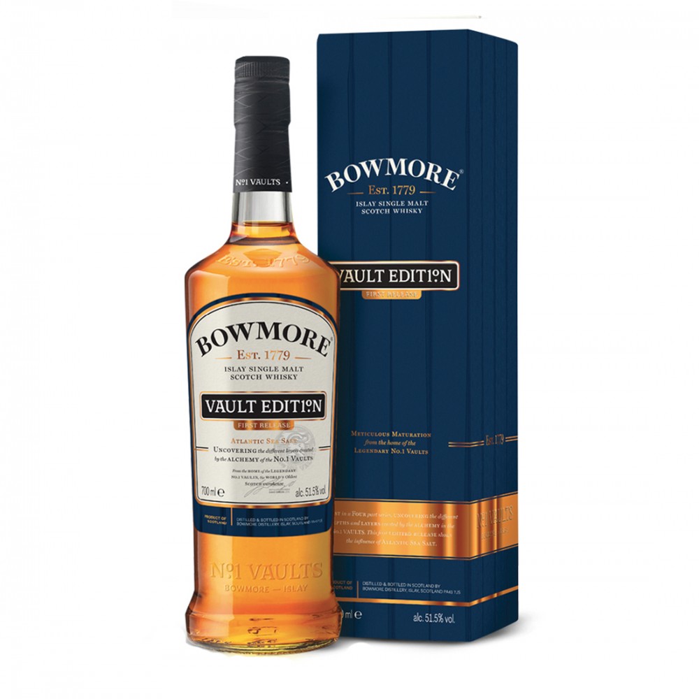 Bowmore Vault Edition Atlantic Sea Salt Islay Single Malt Scotch Whisky 0.7L