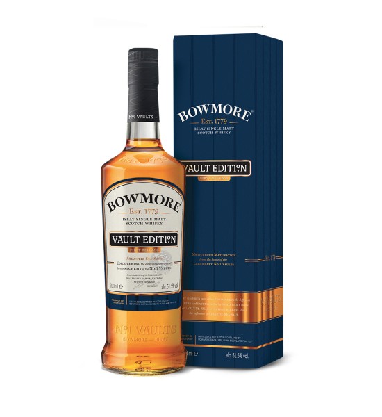 Bowmore Vault Edition Atlantic Sea Salt Islay Single Malt Scotch Whisky 0.7L - 1