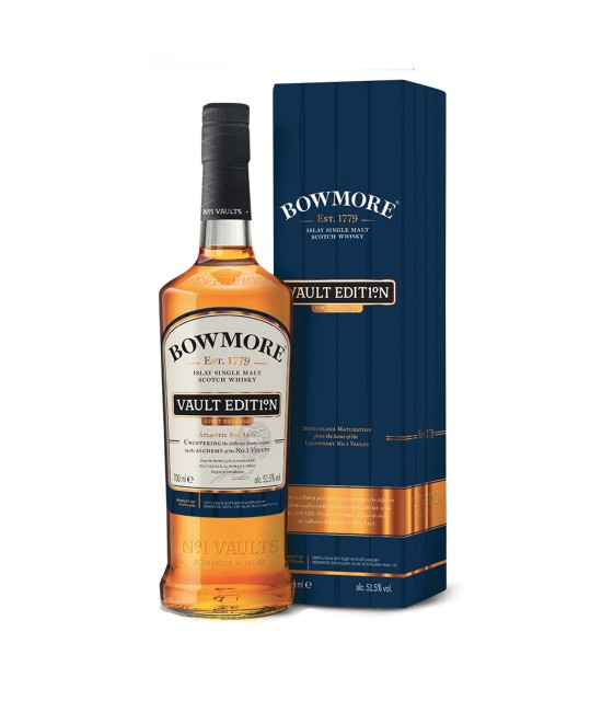 Bowmore Vault Edition Atlantic Sea Salt Islay Single Malt Scotch Whisky 0.7L SCOTCH WHISKY - Bowmore Vault Edition Atlantic Sea Salt Islay Single Malt Scotch Whisky 0.7L