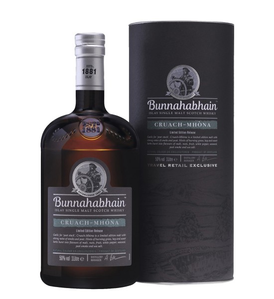 Bunnahabhain Cruach Mhona Islay Single Malt Scotch Whisky 1L - 1