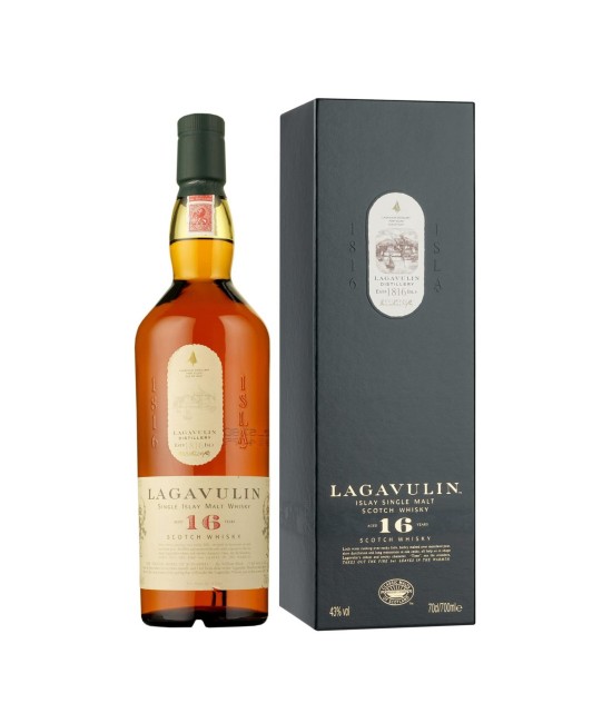 WHISKY - Lagavulin 16 ani Islay Single Malt Scotch Whisky 0.7L