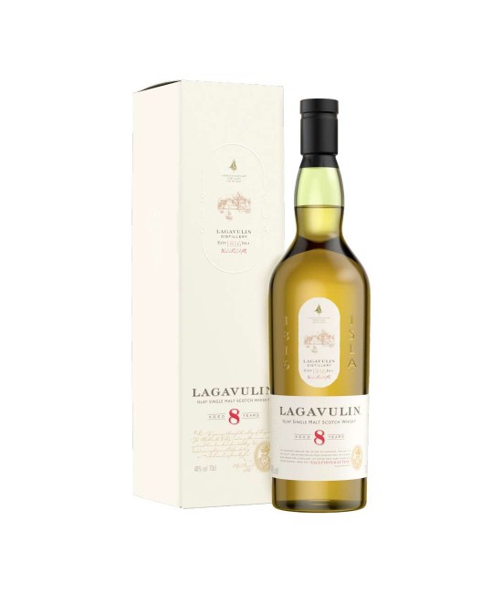 WHISKY - Lagavulin 8 ani Islay Single Malt Scotch Whisky 0.7L