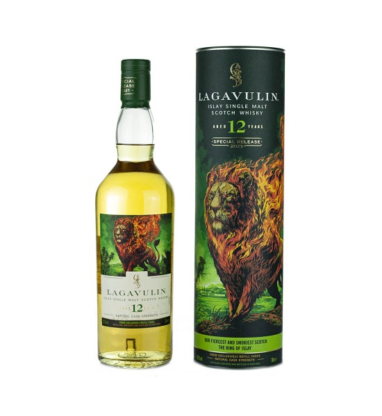 Lagavulin Special Release 2021 12 ani Islay Single Malt Scotch Whisky 0.7L - 1