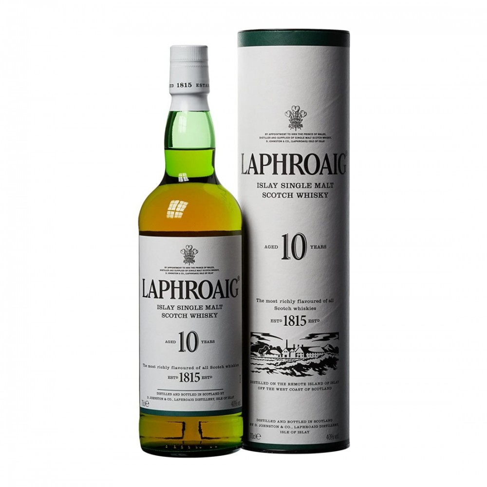 Laphroaig 10 ani Islay Single Malt Scotch Whisky 0.7L Laphroaig 10 ani Islay Single Malt Scotch Whisky 0.7L