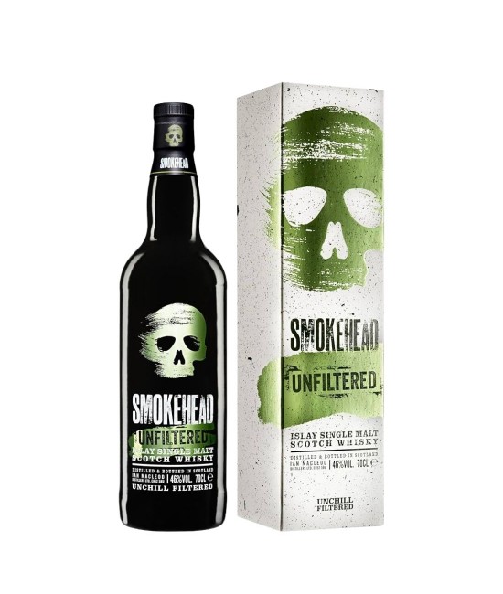 Smokehead Unfiltered Islay Single Malt Scotch Whisky 0.7L