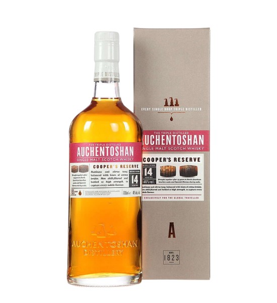 Auchentoshan Coopers Reserve 14 Ani Whisky 0.7L - 1