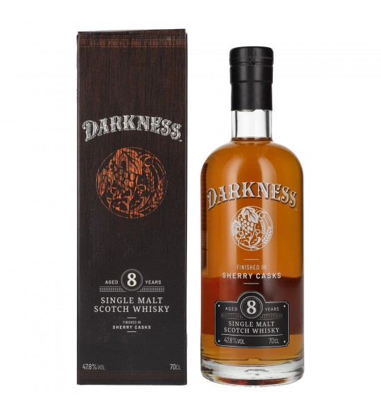 Darkness Sherry Cask 8 ani Speyside Single Malt Scotch Whisky 0.7L - 1