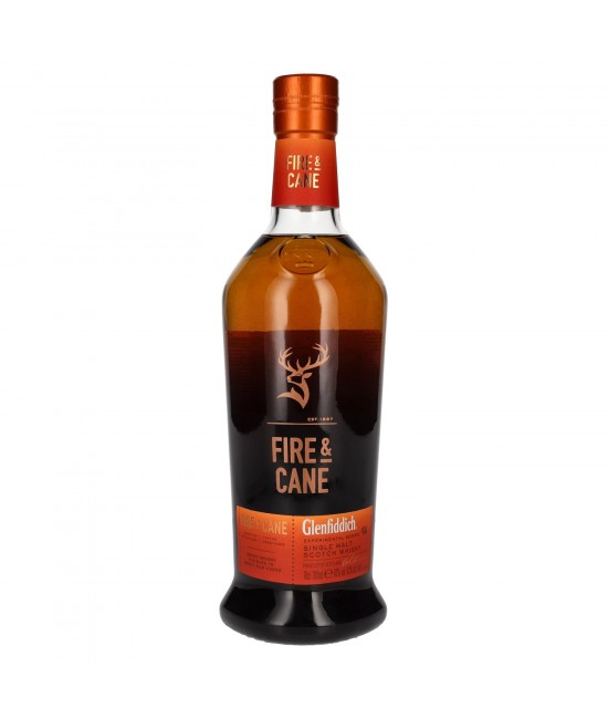 Glenfiddich Fire & Cane Speyside Single Malt Scotch Whisky 0.7L Glenfiddich Fire & Cane Speyside Single Malt Scotch Whisky 0.7L