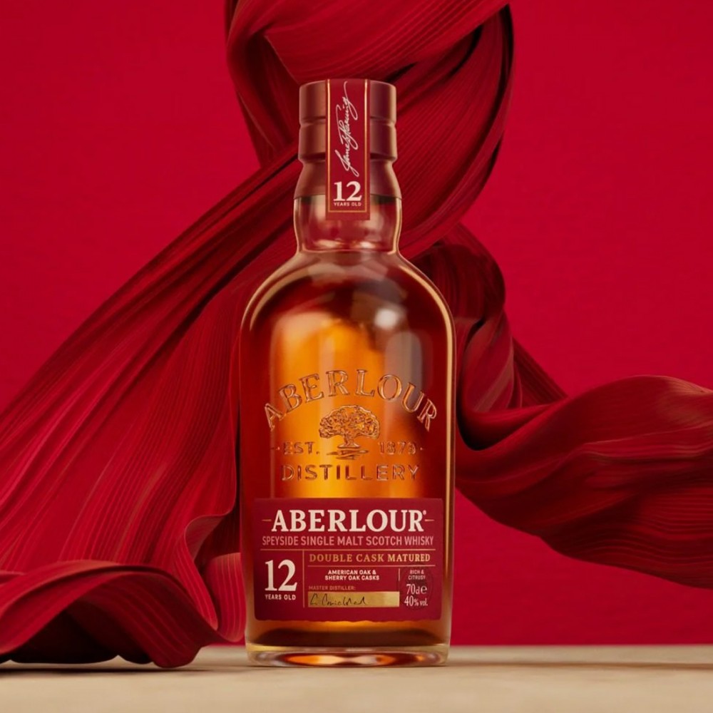 Aberlour 12 ani Double Matured Speyside Single Malt Scotch Whisky 0.7L Aberlour 12 ani Double Matured Speyside Single Malt Scotch Whisky 0.7L