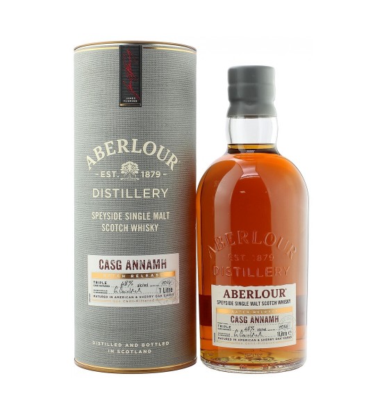 Aberlour Casg Annamh Speyside Single Malt Scotch Whisky 1L Aberlour Casg Annamh Speyside Single Malt Scotch Whisky 1L - 1