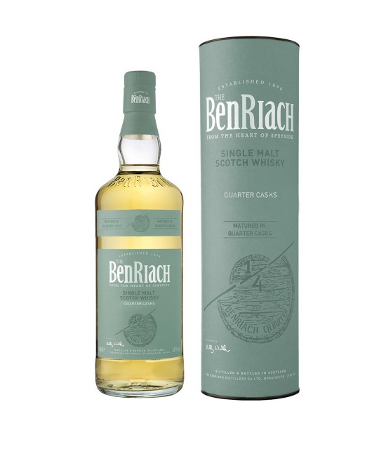 Benriach Quarter Cask Single Malt Whisky 0.7L Selectie Whisky - Benriach Quarter Cask Single Malt Whisky 0.7L