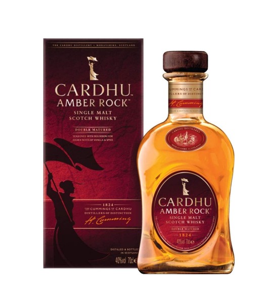 Cardhu Amber Rock Speyside Single Malt Scotch Whisky 0.7L - 1