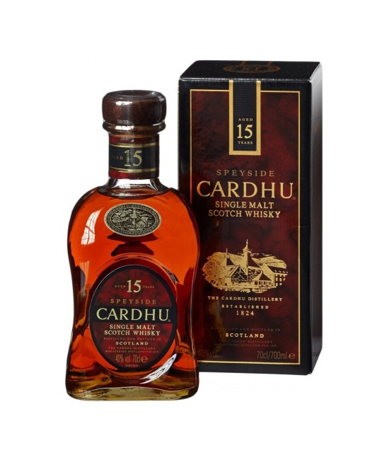 SINGLE MALT SCOTCH - Cardhu 15 ani Speyside Single Malt Scotch Whisky 0.7L