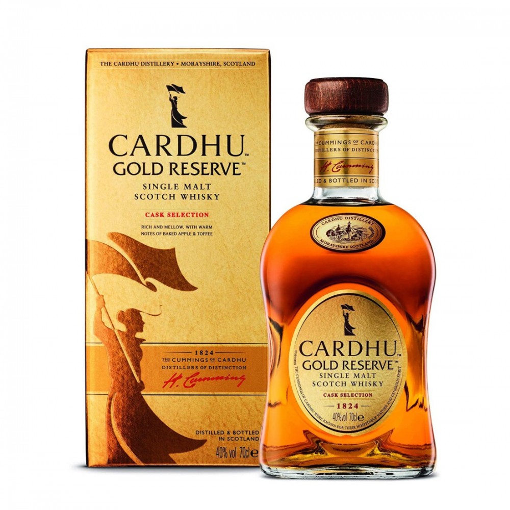 Cardhu Gold Reserve Speyside Single Malt Scotch Whisky 0.7L