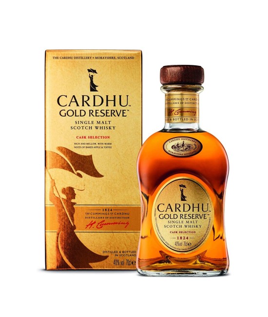 SINGLE MALT SCOTCH - Cardhu Gold Reserve Speyside Single Malt Scotch Whisky 0.7L