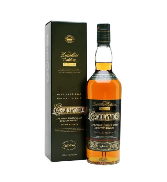Cragganmore Distillers Edition 2003-2015 Speyside Single Malt Scotch Whisky 0.7L - 1