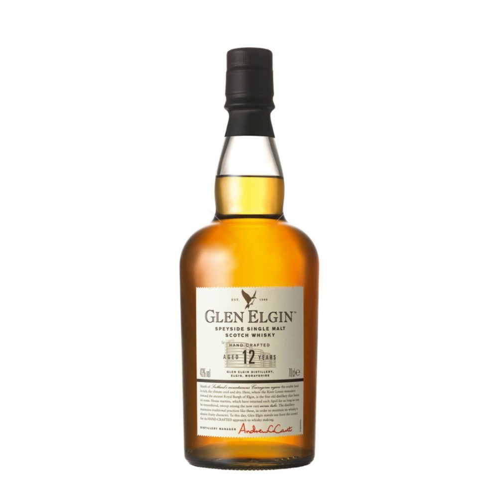 Glen Elgin Hidden Malt 12 ani Speyside Single Malt Scotch Whisky 0.7L