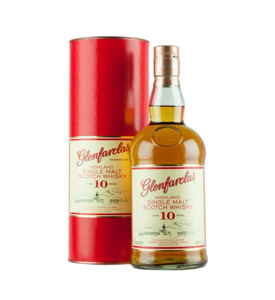Glenfarclas 10 ani Highland Single Malt Scotch Whisky 0.7L - 1